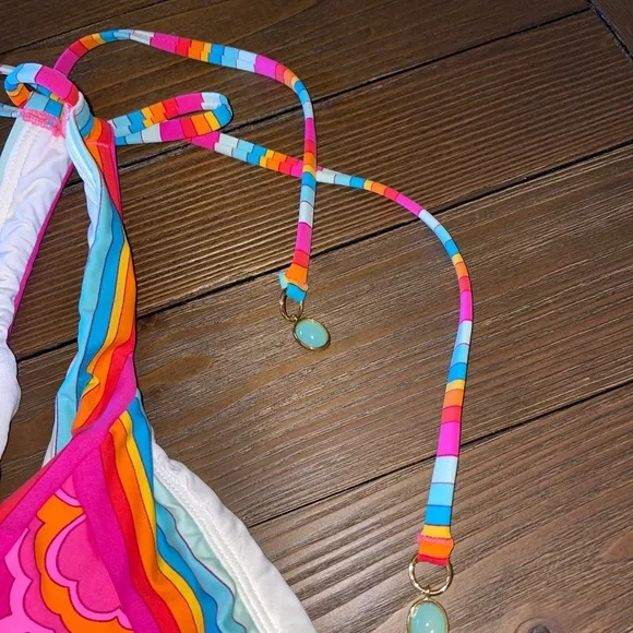 NWT Trina Turk Morning Sunrise one piece swimsuit size 20W - Picture 9 of 9